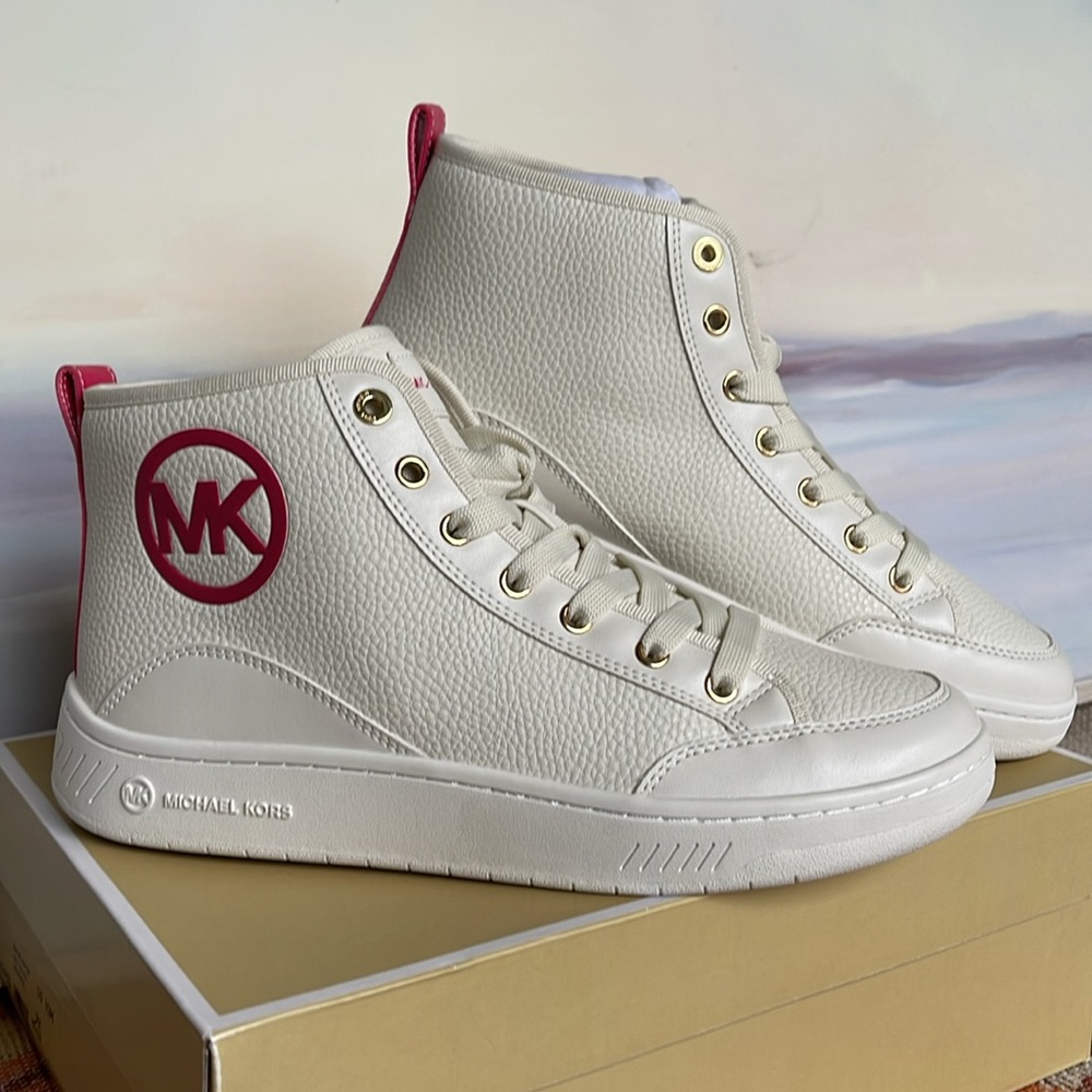 MICHAEL KORS SHEA MID HIGH TOP
FAUX LEATHER
49R4SHFE5L
ELECTRIC PINK
Sneakers - Picture 7 of 16